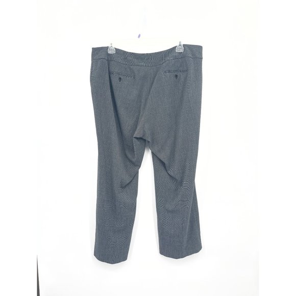 Charter Club Katherine Fit Gray Career Cropped Dress Pants 20W - Picture 2 of 4